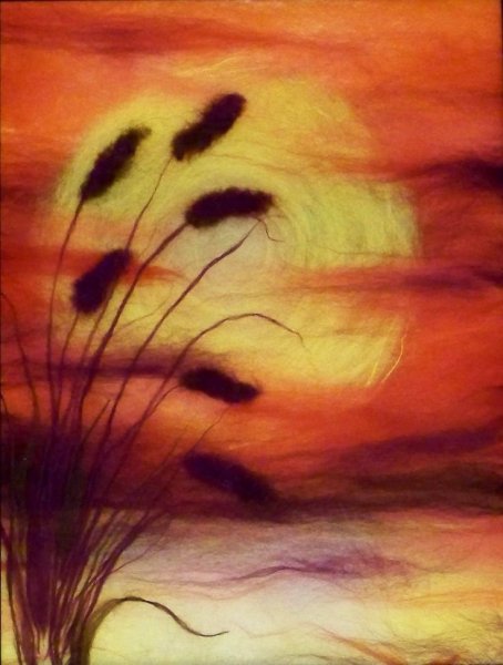 Живопись шерстью