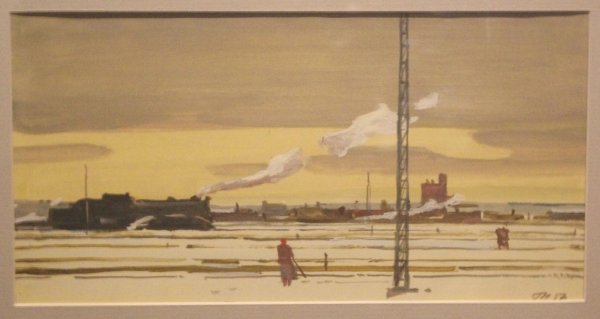 Георгий Нисский над снегами 1964