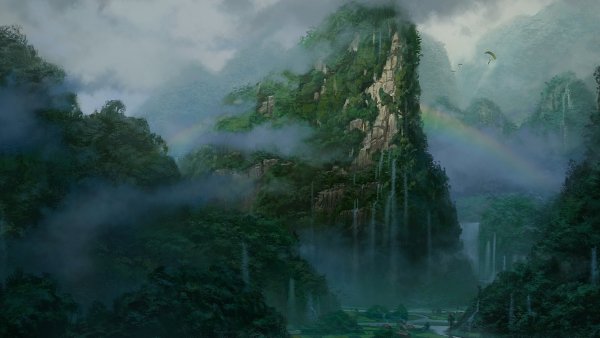 Фэнтези пейзажи