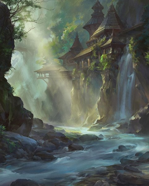 Фэнтези пейзажи