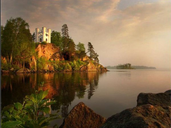 Парк Монрепо в Выборге 2020