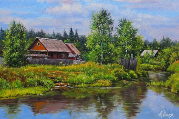 Томас Кинкейд водяная мельница