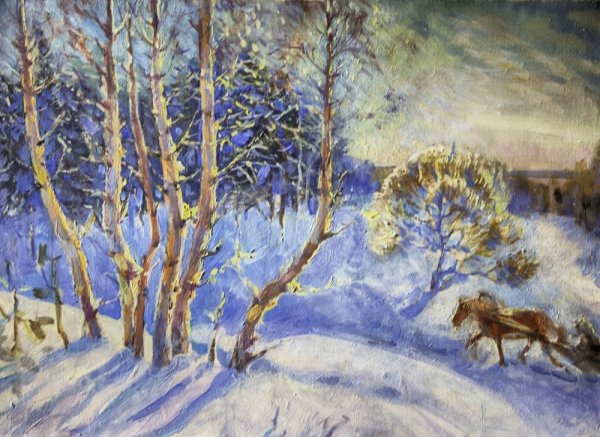 Картины станковой живописи