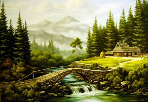 Природа деревня