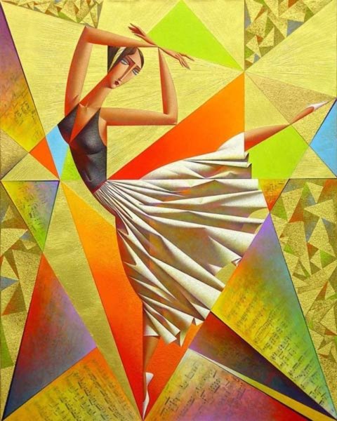 Кубизм --Геометрическая живопись Георгия Курасова