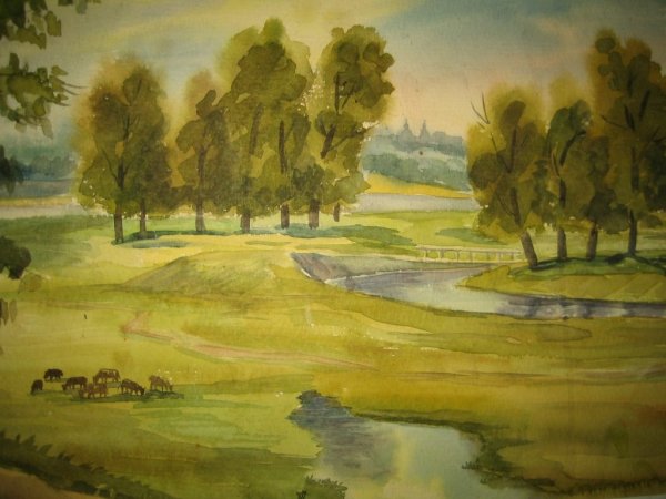 Бежин луг поле