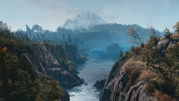 Ведьмак Скеллиге пейзаж