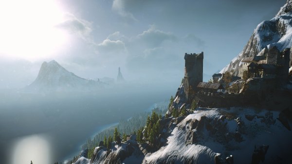 Ведьмак Скеллиге пейзаж