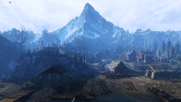 Ведьмак Скеллиге пейзаж