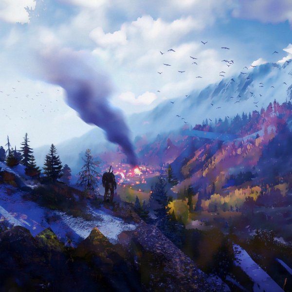 Ведьмак 3 природа арт