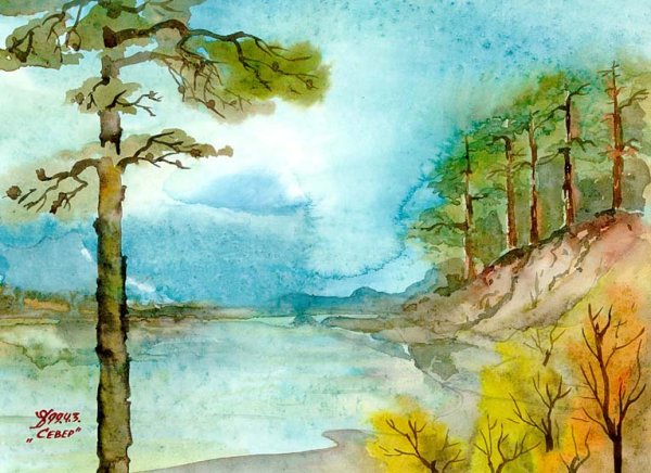 Анна Армона акварель