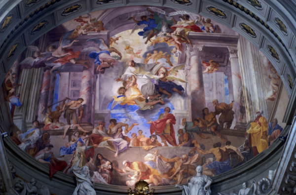 Андреа дель Поццо Триумф Святого Игнатия