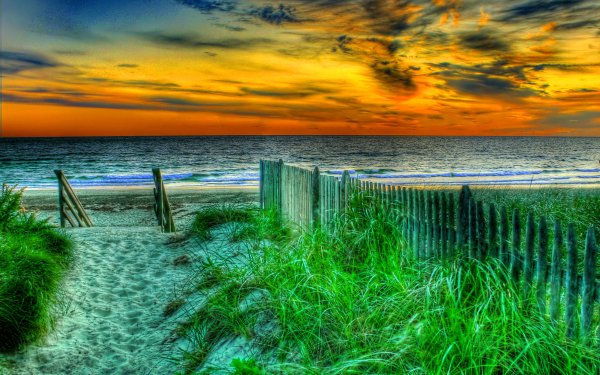 Морской закат