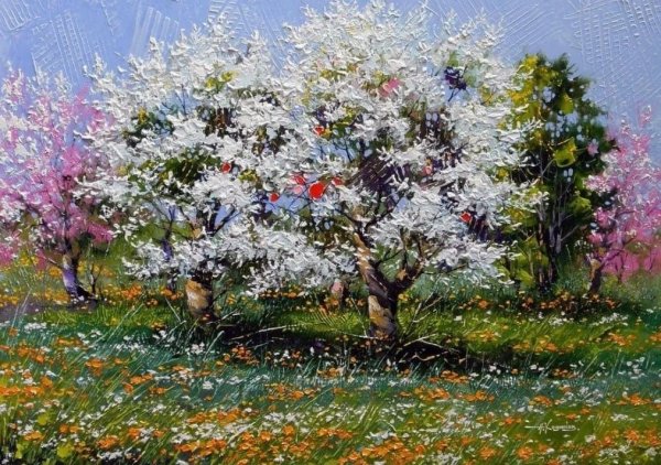 Ходюков Александр художник Весна