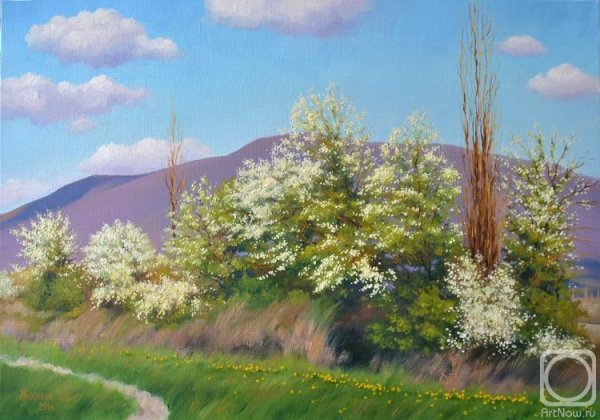 Художник Гребенников Василий картины Весна