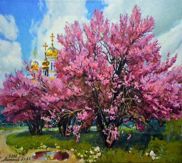 Художник anca Bulgaru пейзажи