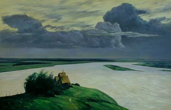 Исаак Ильич Левитан над вечным покоем