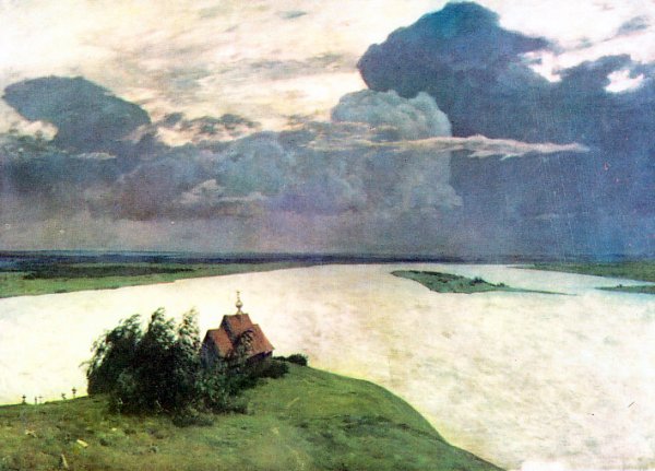 Исаак Ильич Левитан над вечным покоем