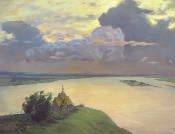 Исаак Ильич Левитан, «над вечным покоем» (1893-1894 гг.)