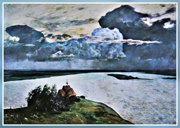 Левитан вечный покой картина