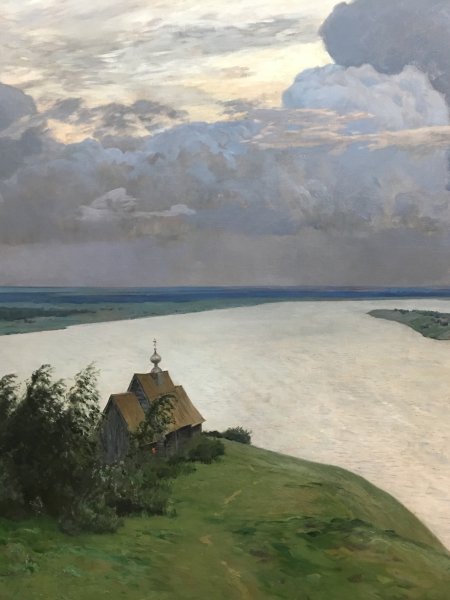 Исаак Ильич Левитан, «над вечным покоем» (1893-1894 гг.)