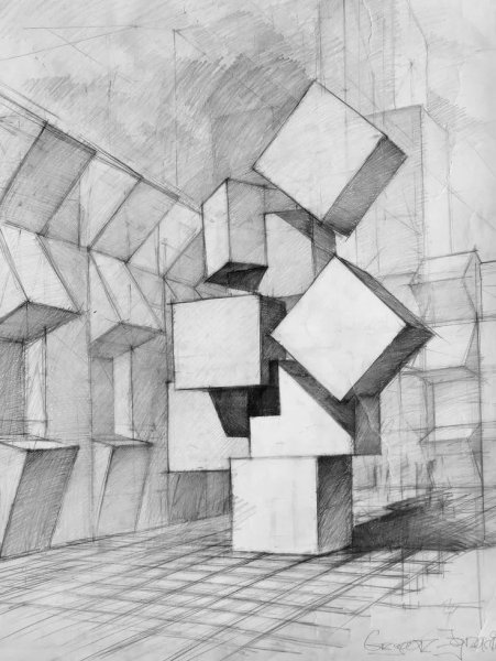 МАРХИ композиция из геометрических фигур