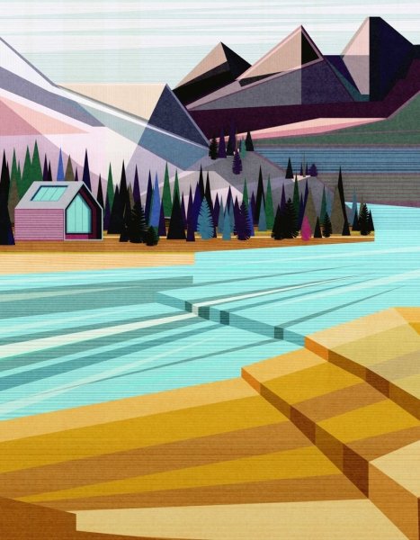 Композиционный пейзаж