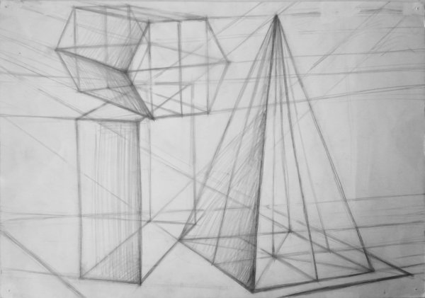 Светотень шар, конус, цилиндр, куб