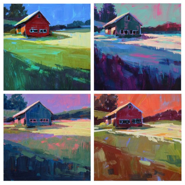 Пейзаж в разных настроениях