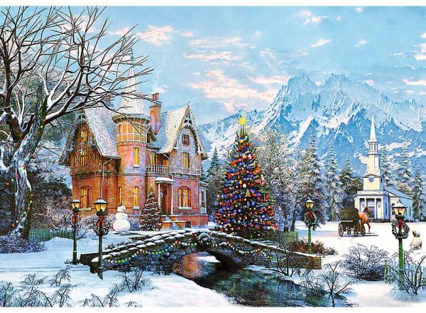 Доминик Дэвисон картины Рождество