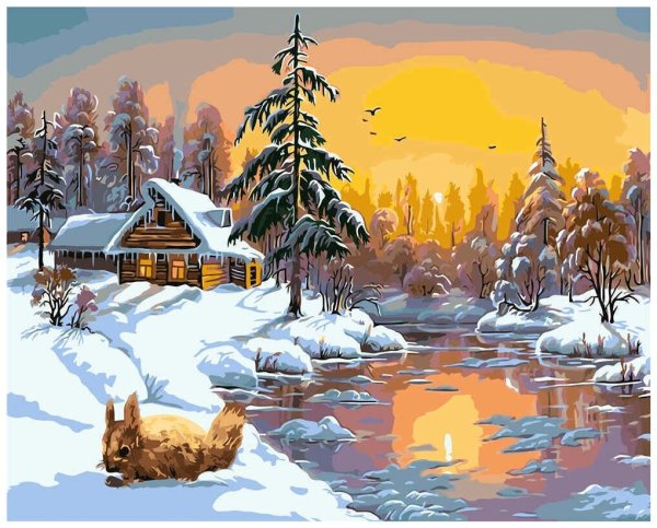 Новогодние пейзажи на рабочий стол