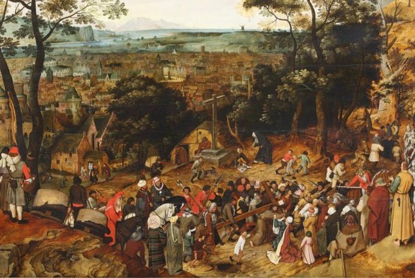 Брейгель поклонение волхвов 1564