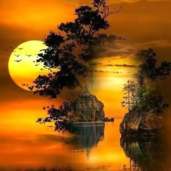 Доброй ночи пейзажи природа