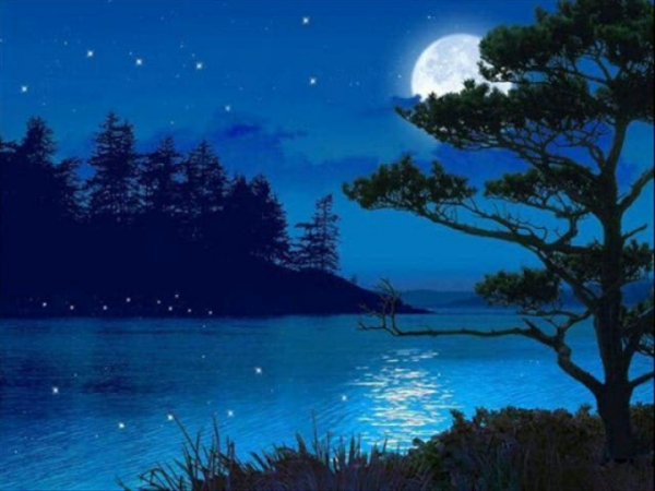 Лунные пейзажи в живописи