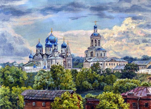 Новоиерусалимский монастырь картина