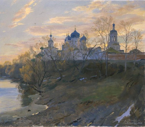 Михаил Сатаров храм у реки