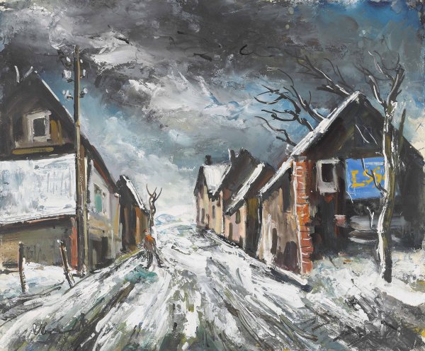 Пейзаж в овере Морис де Вламинк