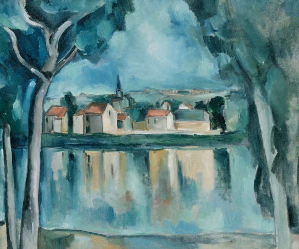 Пейзаж в овере Морис де Вламинк