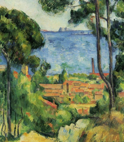 Сезанн "Марсель кий залив. Вид с эстака*