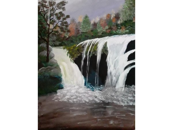 Осенние пейзажи в живописи художницы Ольги Дарчук