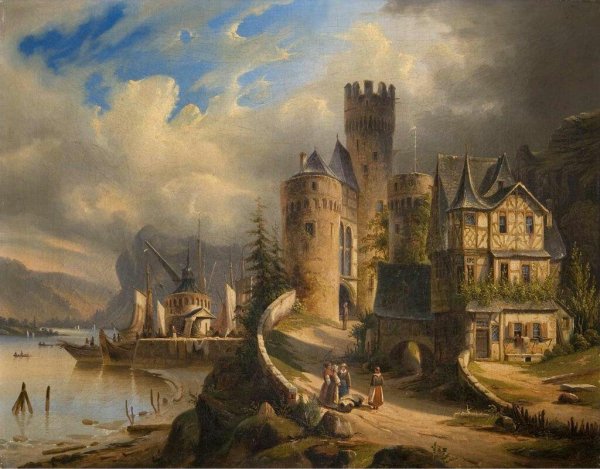 Нойшванштайн картина