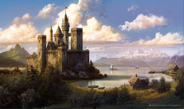 Замки Франции 18 век