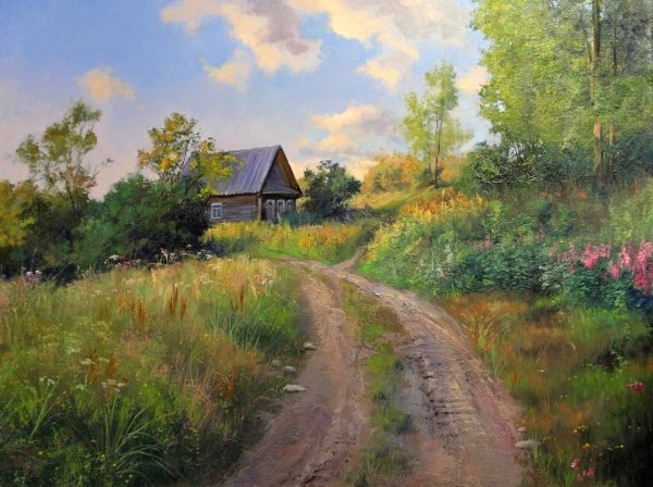 Осенний пейзаж Игоря Сахарова