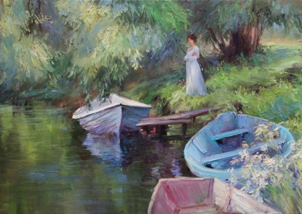 Игорь Сахаров художник пленэр