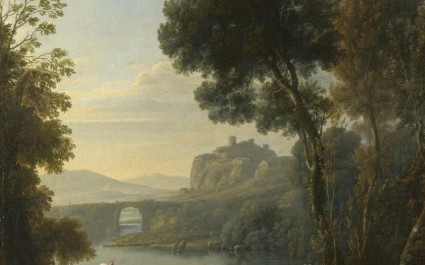 Клод Лоррен пейзаж с Асканием