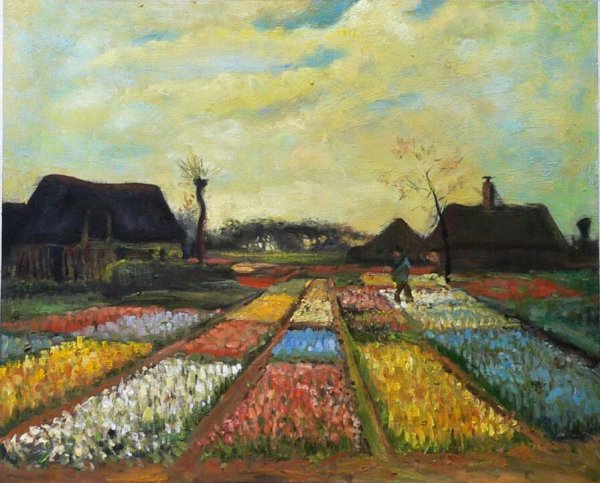 Ван Гог тюльпановое поле 1883 год
