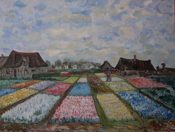 Винсент Ван Гог поля тюльпанов