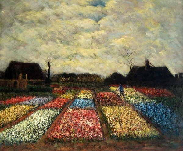 Ван Гог пшеничное поле 1889