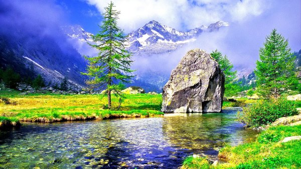 Уральские горы сосны Южный Урал