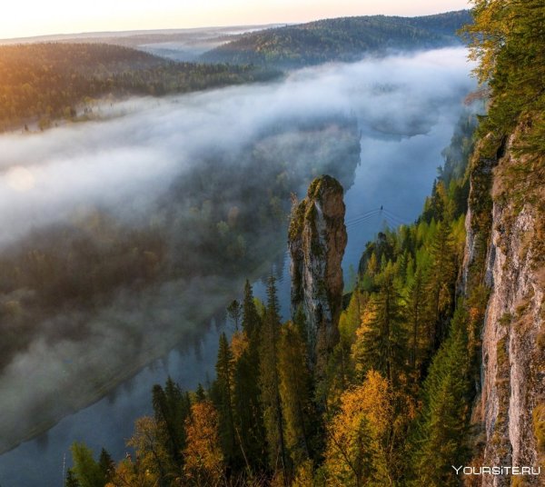 Усьвинские столбы Пермский край